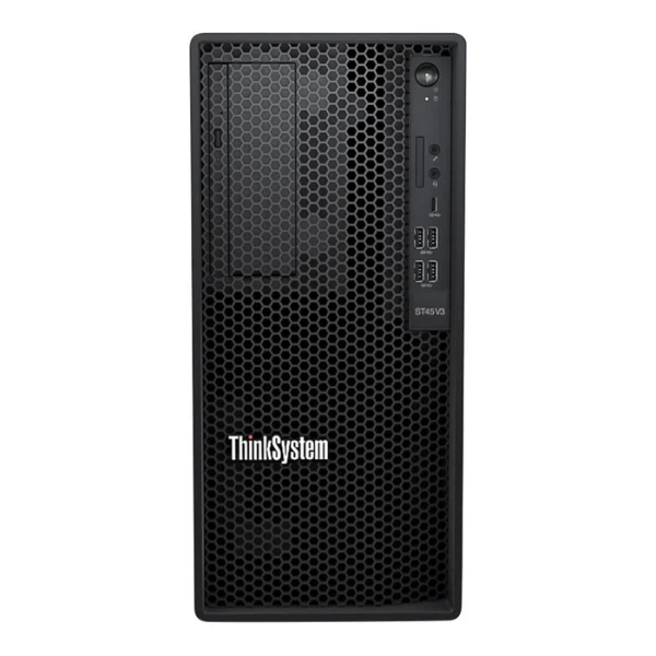 Servidor Lenovo ThinkSystem ST45 V3 - AMD EPYC 4124P - 16GB DDR5 5600MHz ECC .(max 64GB) - Disco 1x 2TB SATA 6Gb/s - 300W - Gigabit LAN - 7DH4A00GLA