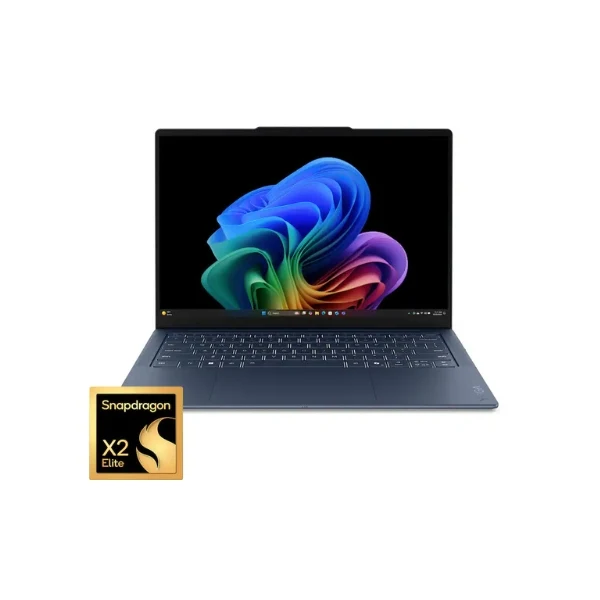 Laptop Lenovo Yoga Slim 7x Copilot+ PC Touchscreen Snapdragon X2 Elite X2E-88-100 (4.7GHz) 32 GB RAM 1 TB SSD 14" Qualcomm Adreno Win 11 Home - Cosmic Blue