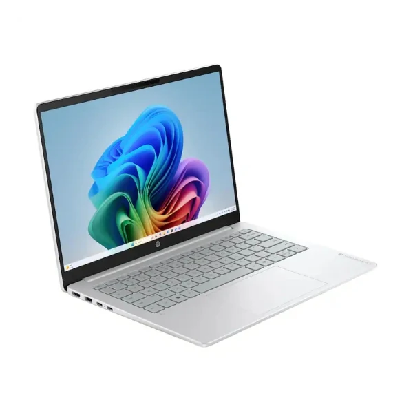 Laptop HP OmniBook 3 Copilot+ PC Touchscreen Snapdragon X X1-26-100 (2.97GHz) 16 GB RAM 512 GB SSD 14" Qualcomm Adreno Win 11 Home - Glacier Silver
