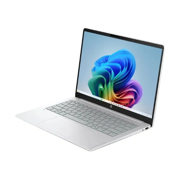 Laptop HP OmniBook 3 Copilot+ PC Touchscreen Snapdragon X X1-26-100 (2.97GHz) 16 GB RAM 512 GB SSD 14" Qualcomm Adreno Win 11 Home - Glacier Silver
