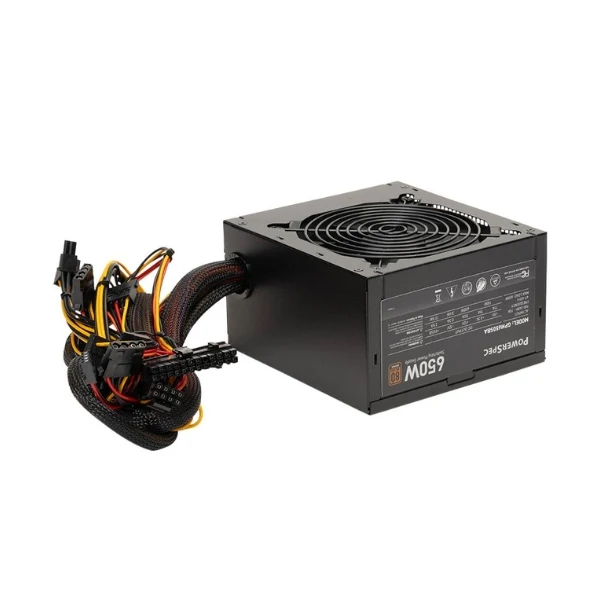 Fuente de Poder PowerSpec CW - 650W - 80 PLUS Bronze - Non-Modular - ATX - White