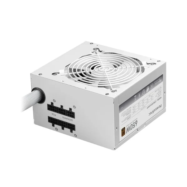 Fuente de Poder PowerSpec CW - 650W - 80 PLUS Bronze - Semi-Modular - ATX - White