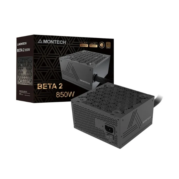 Fuente de Poder Montech BETA 2 - 850W - 80 PLUS Bronze - No Modular - ATX