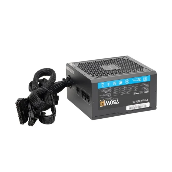 Fuente de Poder PowerSpec - 750W - 80 PLUS Bronze - Semi-Modular - ATX