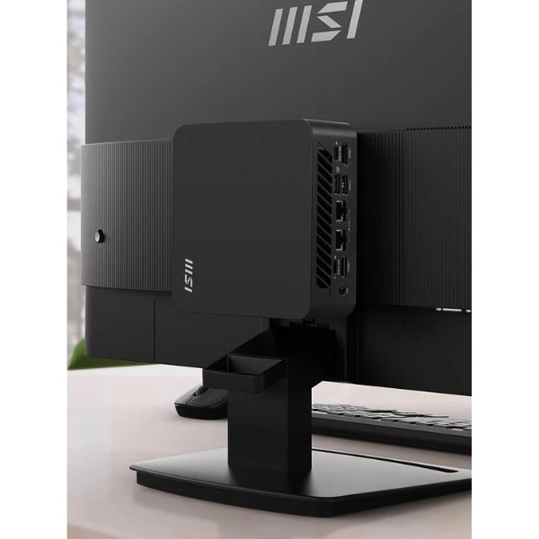 Mini PC - MSI - CUBI 5 12M-016BUS - Core i7 -1255U Gen 4.70 GHz - Memoria Max 64GB - Ranuras para 2 SSD (Máx. 4TB) - Soporta para 3 monitores 4K - 6 USB - 1 HDMI - 1 DisplayPort - 2 LAN