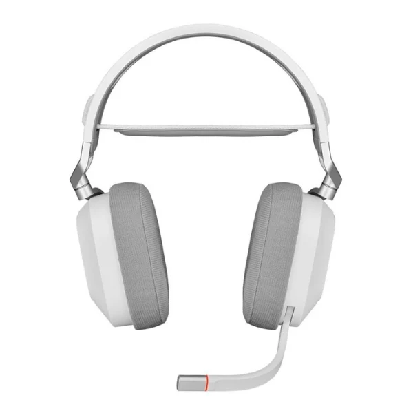 Audífonos Corsair HS80 RGB WIRELESS Premium Gaming Headset with Spatial Audio - Blanco - CA-9011236-NA