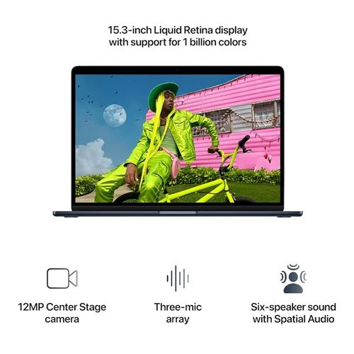 Laptop Apple MacBook Air 15.3 Z1LY000KF - Apple M5 10-Core - 32GB Unified Memory - 1TB SSD - GPU 10-Core - Midnight