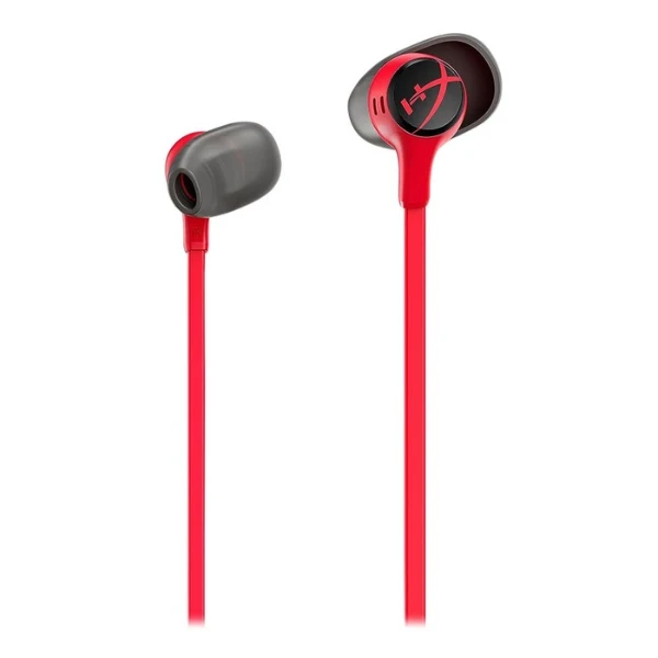 Audífonos In-Ear Gamer Cableados HyperX Cloud Earbuds II - 3.5mm - Drivers 14mm - Micrófono Omnidireccional - 705L8AA - Rojo