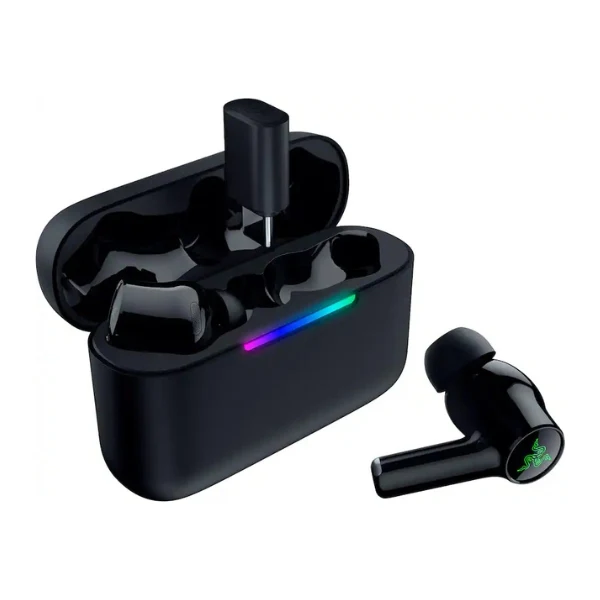 Audífonos Gamer Inalámbricos Razer Hammerhead V3 HyperSpeed True Wireless - Bluetooth 6.0 - Drivers 11mm - Active Noise Cancelling - RZ12-05610100-R - Negro