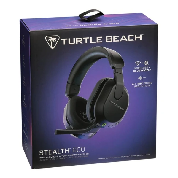 Audífonos Turtle Beach Stealth 600 Gen 3 Wireless Gaming Headset - Negro - TBS-5103-05