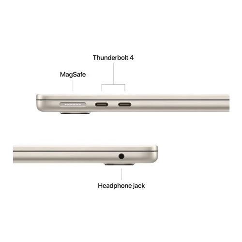 Laptop Apple MacBook Air 13.6 MDHA4LL/A - Apple M5 10-Core - 16GB Unified Memory - 512GB SSD - GPU 8-Core - Starlight