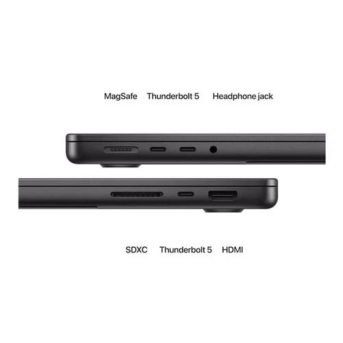 Laptop Apple MacBook Pro Nano Texture 14.2 Z1ML002HC - Apple M5 Pro 18-Core - 48GB Unified Memory - 1TB SSD - GPU 20-Core - Space Black