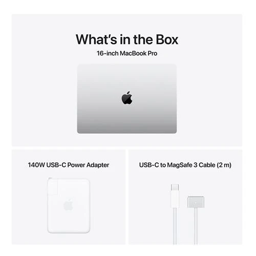 Laptop Apple MacBook Pro 16.2 MGE44LL/A - Apple M5 Pro 18-Core - 24GB Unified Memory - 1TB SSD - GPU 20-Core - Silver