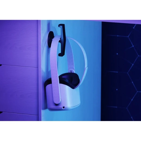 Soporte para Audífonos Gamer Glorious Trident Under Desk - Montaje Bajo Escritorio - Capacidad para 2 Audífonos - G-T