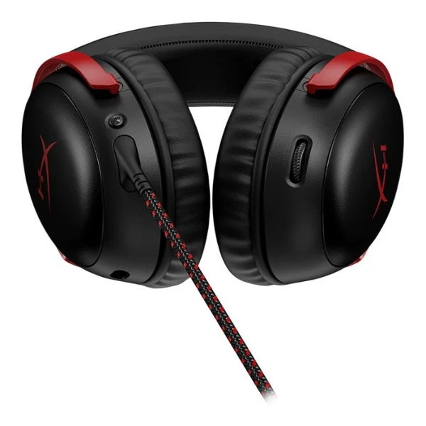 Audífonos HyperX Cloud III Gaming Headset - 727A9AA - Black and Red