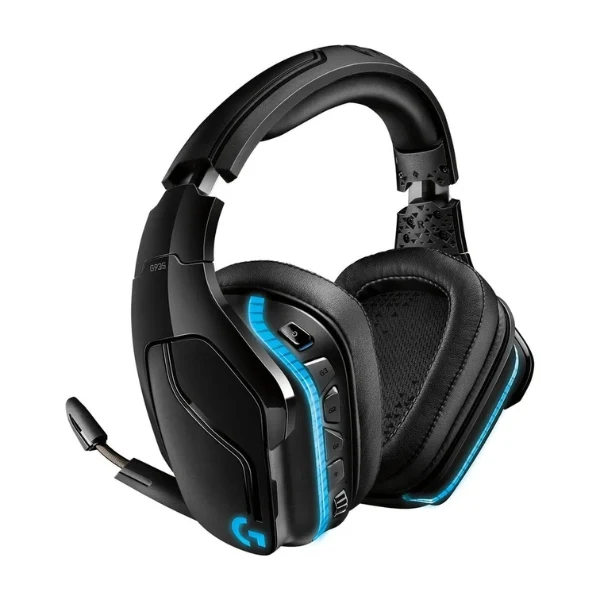 Audífonos Logitech G G935 RGB Wireless LIGHTSYNC Gaming Headset - 981-000742 - Black/Blue