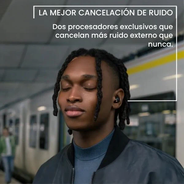 Audífonos Sony WF-1000XM5 Active Noise Canceling True Wireless Bluetooth - Negro - WF1000XM5/B
