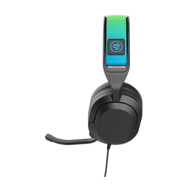 Audífonos Gamer Cableados JLab Nightfall 3.5mm - Drivers 50mm - Micrófono Flip-Up - GHNHTFALLRBLK4 - Negro