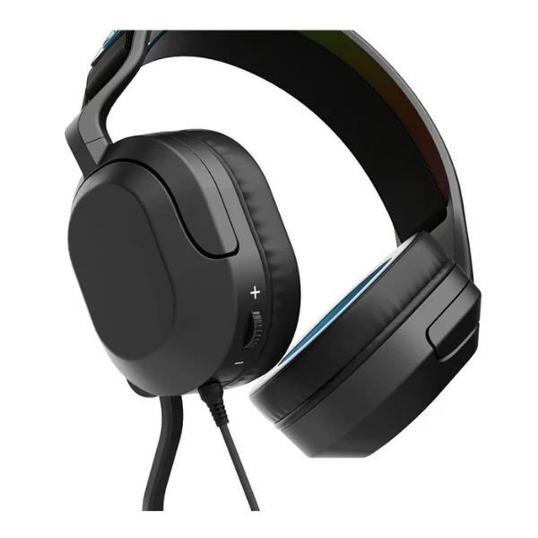 Audífonos Gamer Cableados JLab Nightfall 3.5mm - Drivers 50mm - Micrófono Flip-Up - GHNHTFALLRBLK4 - Negro