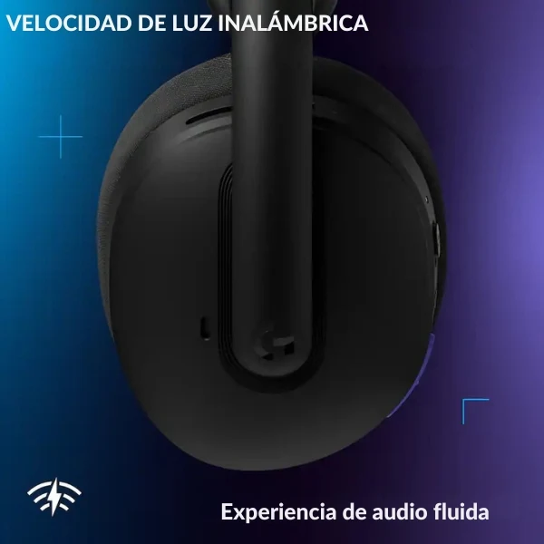 Audífonos Logitech G G325 LIGHTSPEED Wireless Gaming Headset - Negro - 981-001522