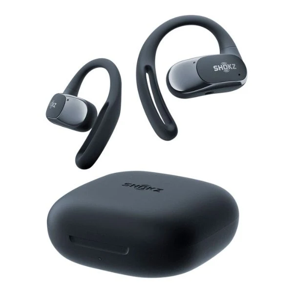 Audífono Shokz OpenFit Air Open-Ear True Wireless Bluetooth Earbuds - Negro - T511-ST-BK-US