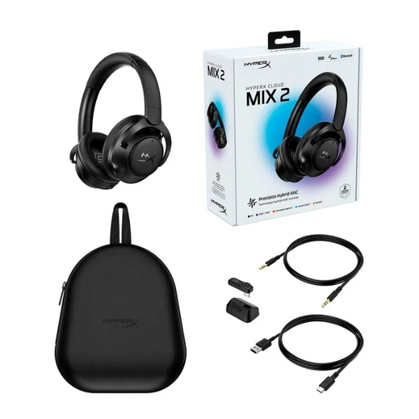 Audífonos HyperX - Inalámbricos y Con Cable, Micrófono Integrado - Cloud MIX 2 7P5J2AA