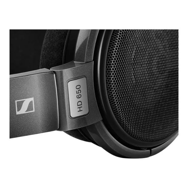Audífono Sennheiser HD 650 Open Back Wired Stereo Reference Headphones - Negro - 508825