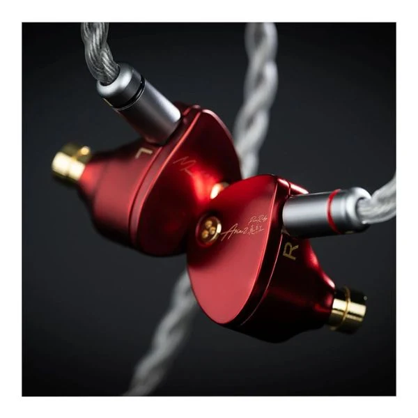Moondrop ARIA 2 Full-field Hi-Fi In-Ear Monitor Earbuds - Rojo - 9869309