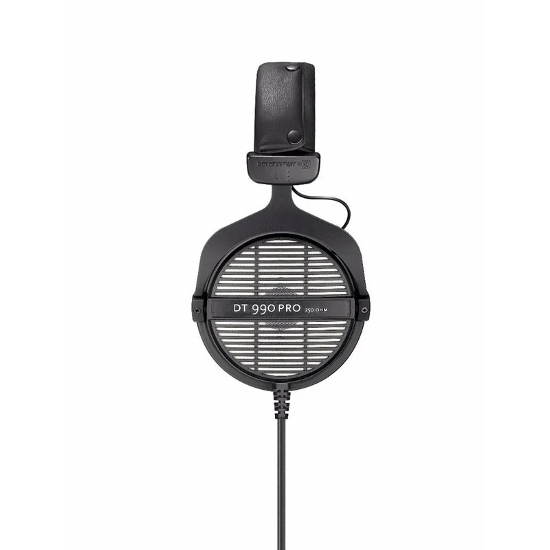 Audífono Beyerdynamic DT 990 Pro 250 Ohm - Abierto de Estudio - Over Ear - Negro - 459038