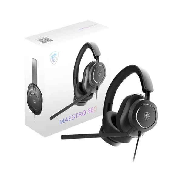 Audífonos MSI - Con Cable, Micrófono Cardioide - Maestro 300 MAESTRO300