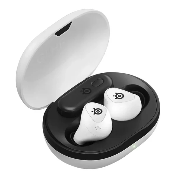 Audífonos earbuds gaming inalámbricos SteelSeries Arctis GameBuds para PlayStation con ANC y Bluetooth 5.3 - 61708 - Blanco