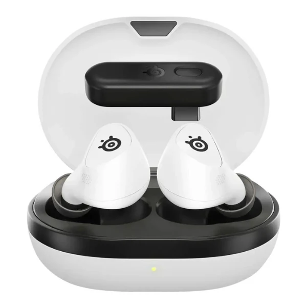 Audífonos earbuds gaming inalámbricos SteelSeries Arctis GameBuds para PlayStation con ANC y Bluetooth 5.3 - 61708 - Blanco