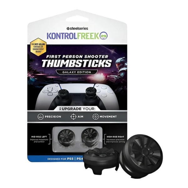 Grips para sticks analógicos KontrolFreek FPS Freek Galaxy para PlayStation - 6200-PS5 - Negro