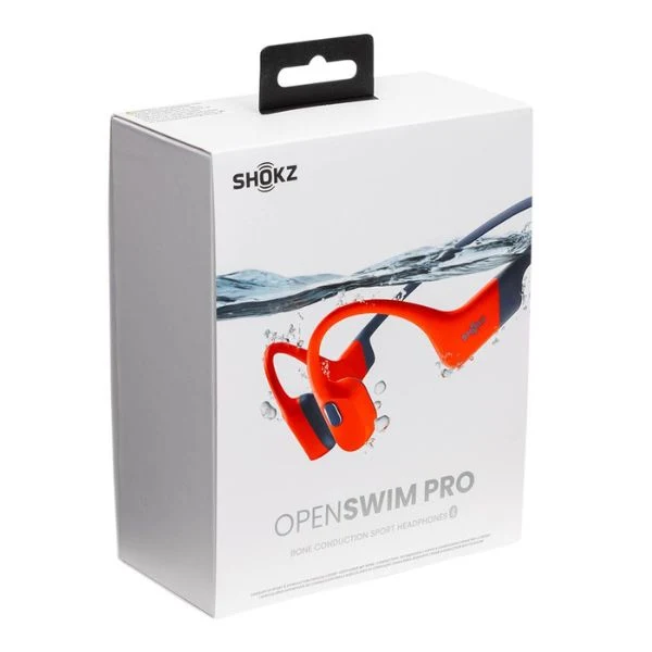 Audífonos Shokz OpenSwim Pro Deportivos de Conducción Ósea Open-Ear - Rojo - S710-ST-RD-US