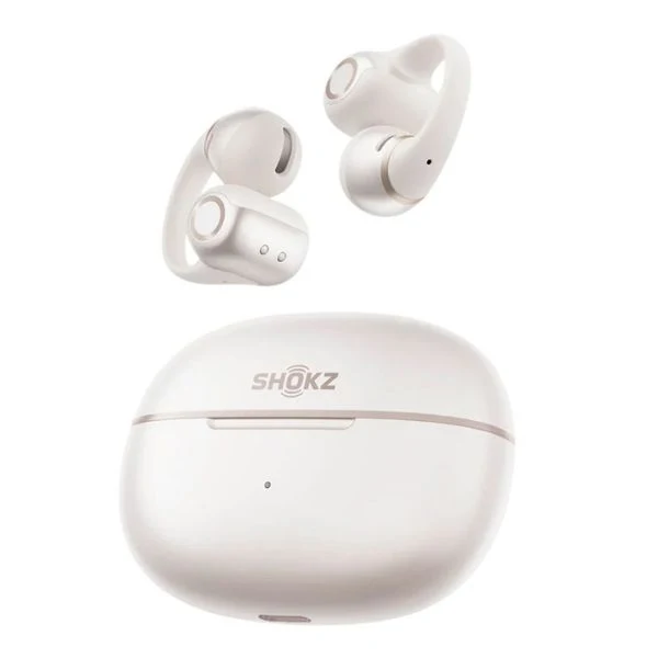 Audífonos Shokz OpenDots 2 Open-Ear True Wireless Bluetooth - Blanco - E320-ST-WT-US