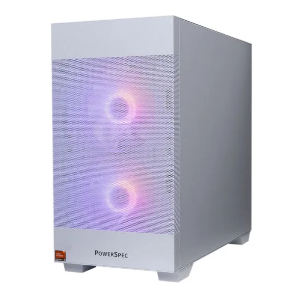 PC Computador PowerSpec G533 AMD Ryzen 5 7500X3D - AM5 - 16GB DDR5-6000 - 1TB NVMe SSD - Gráficos AMD Radeon RX 9060 XT 16GB GDDR6 - Fuente 650W - 1000002970