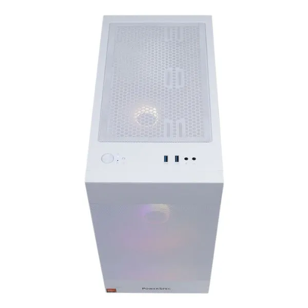 PC Computador PowerSpec G533 AMD Ryzen 5 7500X3D - AM5 - 16GB DDR5-6000 - 1TB NVMe SSD - Gráficos AMD Radeon RX 9060 XT 16GB GDDR6 - Fuente 650W - 1000002970