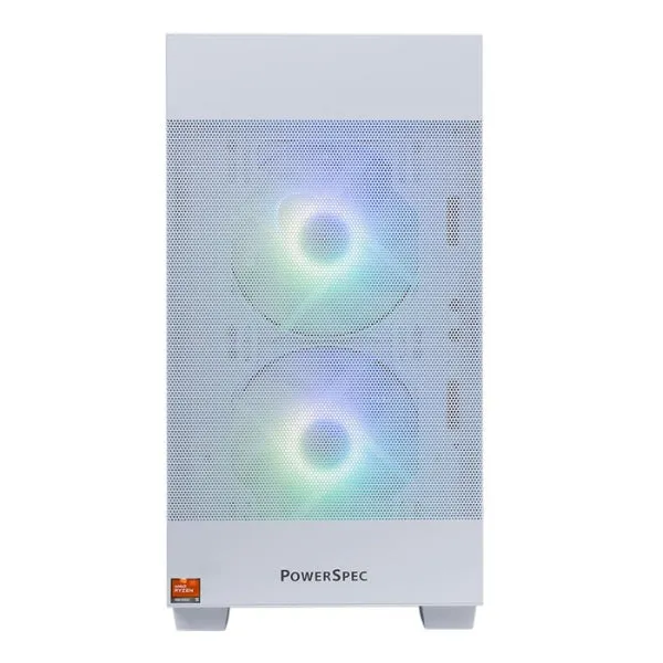 PC Computador PowerSpec G533 AMD Ryzen 5 7500X3D - AM5 - 16GB DDR5-6000 - 1TB NVMe SSD - Gráficos AMD Radeon RX 9060 XT 16GB GDDR6 - Fuente 650W - 1000002970