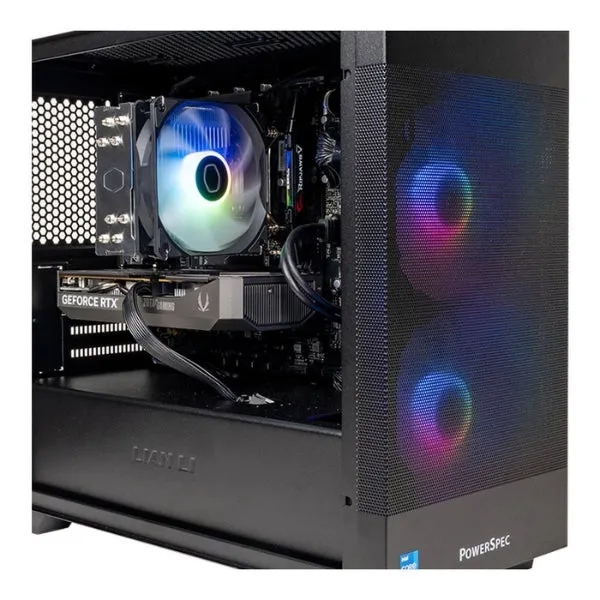 PC Computador PowerSpec G250 - Core i5 14400F (1.8GHz) - NVIDIA GeForce RTX 5060 - 16GB RAM - 1 TB SSD NVMe