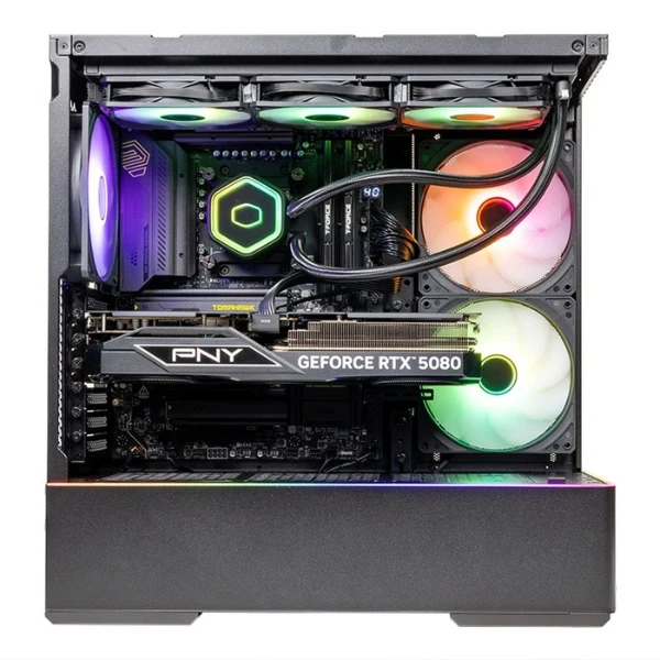 PC Computador PowerSpec G913 - Ryzen 9 9900X3D (4.4GHz) - NVIDIA GeForce RTX 5080 - 64GB RAM - 2 TB SSD NVMe