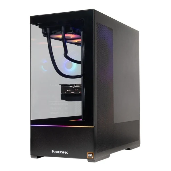 PC Computador PowerSpec G913 - Ryzen 9 9900X3D (4.4GHz) - NVIDIA GeForce RTX 5080 - 64GB RAM - 2 TB SSD NVMe