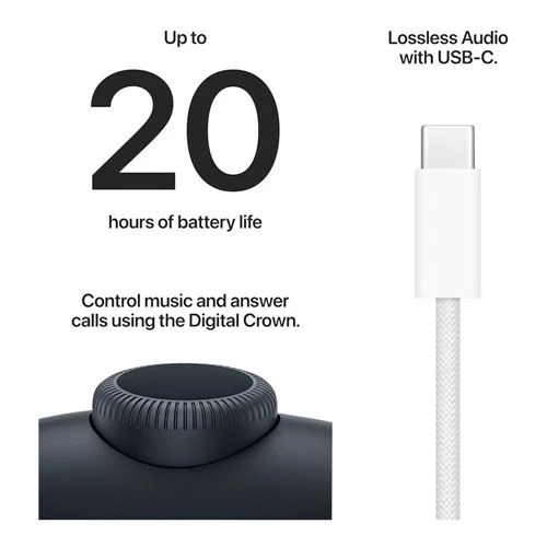 Audífono Apple AirPods Max 2 con Cancelación Activa - Midnight - MHWK4AM/A