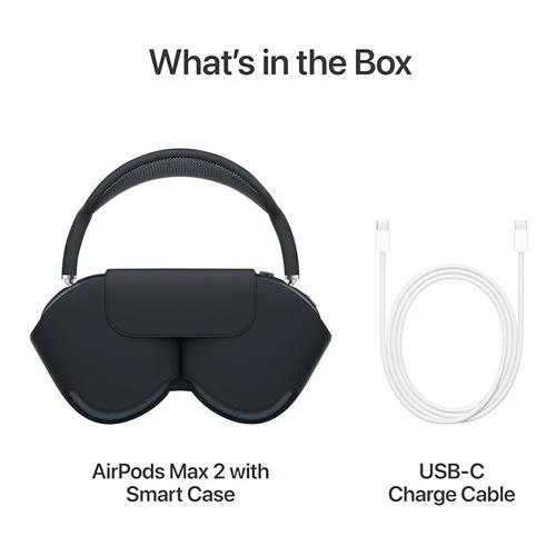 Audífono Apple AirPods Max 2 con Cancelación Activa - Midnight - MHWK4AM/A