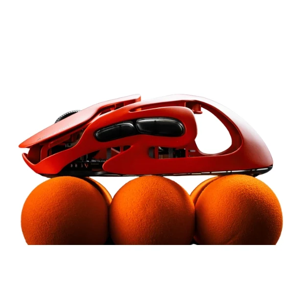 Mouse gaming inalámbrico Angry Miao Infinity Orange 30000 DPI con sensor PAW3950 - INFINITY MOUSE - Naranja