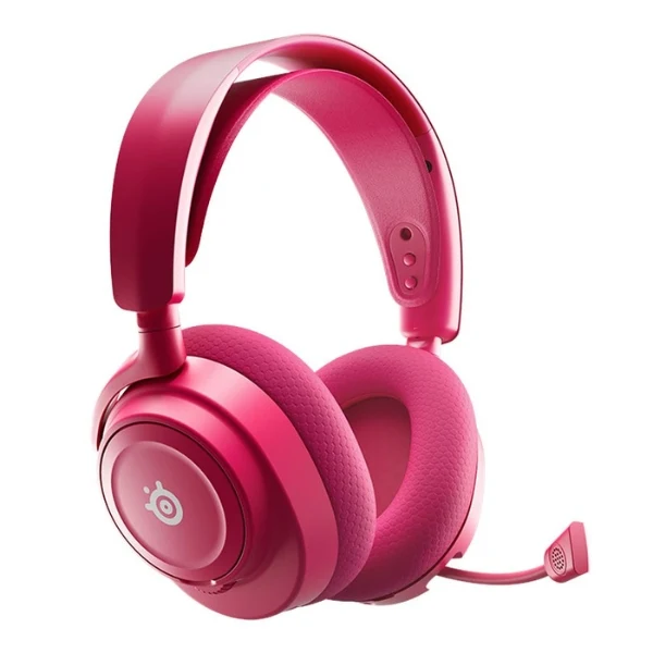 Audífonos gaming inalámbricos SteelSeries Arctis Nova 7 Wireless Gen 2 con Bluetooth - 61732 - Magenta