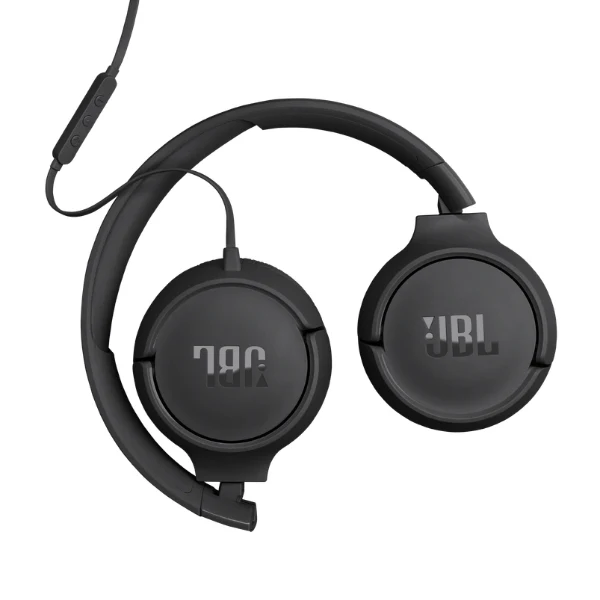Audífono JBL Tune 520C USB-C Multiplataforma con Micrófono y Sonido Hi-Res - JBLT520CBLKAM - Negro
