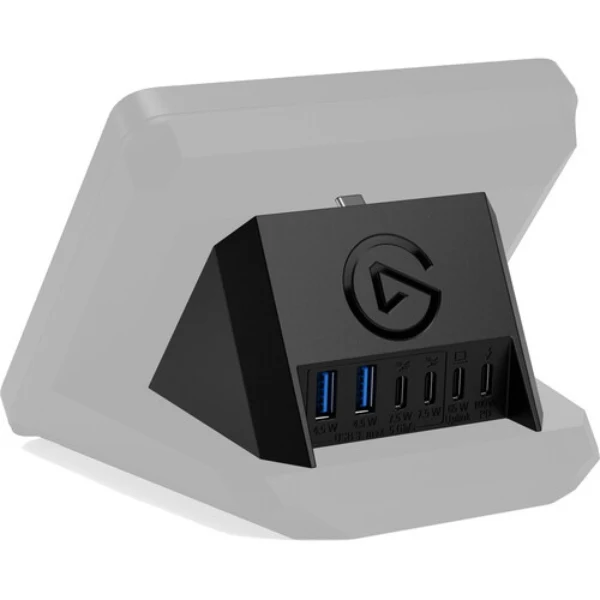 USB Hub para Stream Deck+ Elgato - 2x USB-C y 2x USB-A 3.2 Gen 1 - Soporte de Carga y Expansión - 10GBN9901