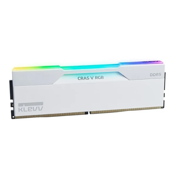Memoria RAM KLEVV CRAS V RGB 32GB (2x16GB) DDR5-6400MHz PC5-51200 CL30 Dual Channel – Para PC