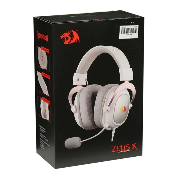 Audífonos Redragon - Con Cable, Sonido Surround 7.1 - H510W-RGB ZEUS