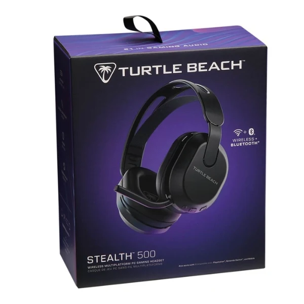 Audífonos Turtle Beach - Inalámbricos, Micrófono Omnidireccional - Stealth 500 7G-5104-05